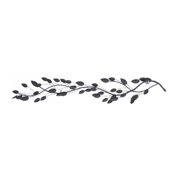 Charlton Home® Metal Leaf Wall Decor & Reviews Wayfair